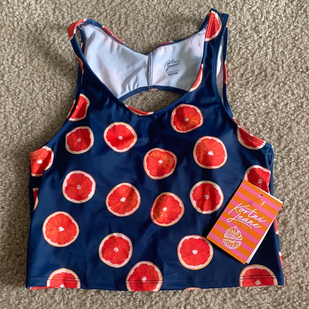 Kortni Jeane swim top! Beautiful colors!